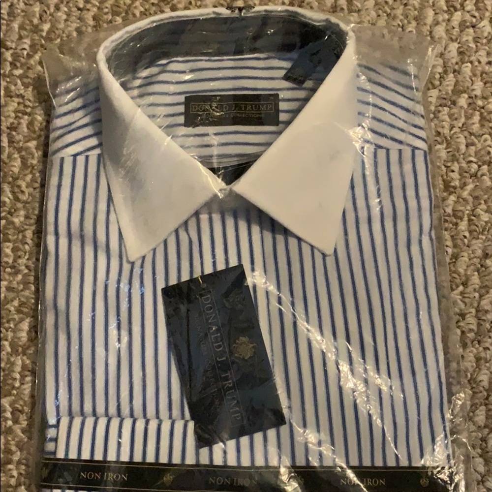 Dress Shirt Donald J. Trump 15.5 32-33 non iron
